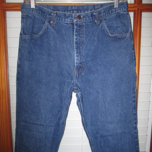 Genuine Sears Roebucks Jeans Men's 33 X 31 USA Made Vintage - Picture 4 of 8